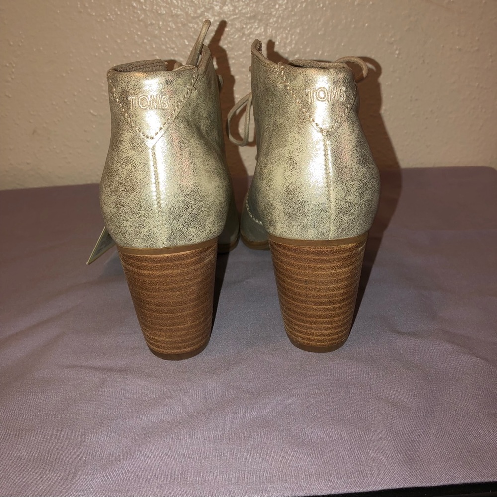 BRAND NEW TOMS HEELED BOOTS - Picture 3 of 6